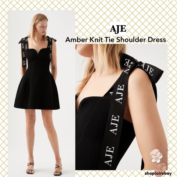 Aje Amber Black dress. - Picture 3 of 5